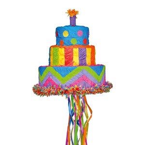 Pull Pinata Gteau d'anniversaire