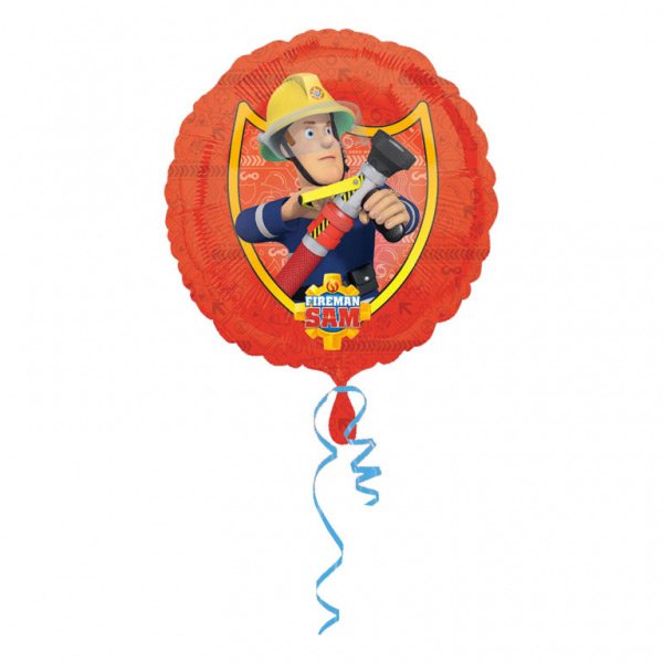 Ballon Gonfl  l Hlium Sam le Pompier 