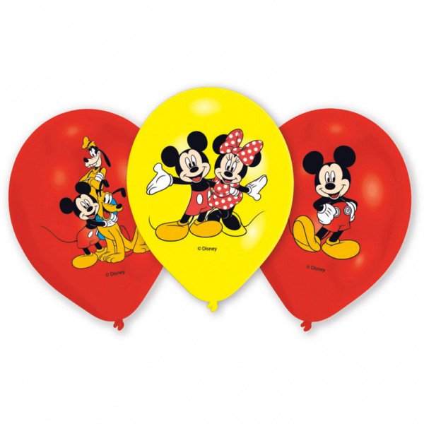 Bubble ballon à plat Minnie 1 an pour l'anniversaire de votre enfant -  Annikids