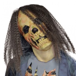 Dguisement de Squelette Zombie Cheveux longs. n2