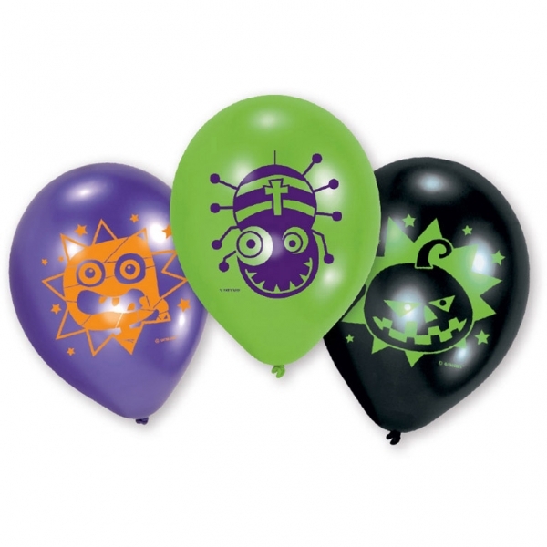 6 Ballons Halloween Kids 