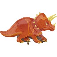 Contient : 1 x Ballon Géant Dinosaure Triceratops (106 cm)