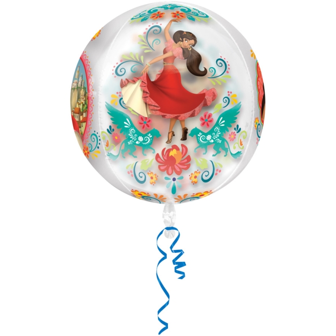 Ballon Orbz Crystal Elena Of Avalor  Plat (40 cm) 