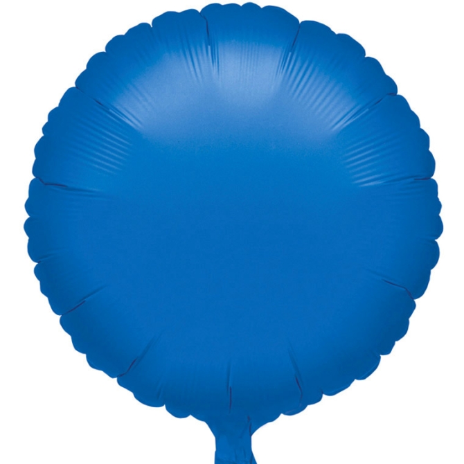Ballon Disque Bleu Mtal (43 cm) 