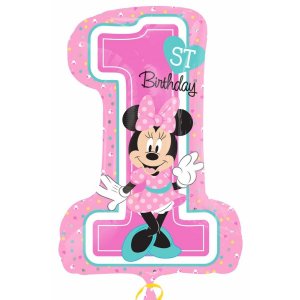 Ballon Gant Minnie 1an (71 cm)