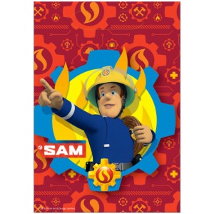 8 Pochettes Cadeaux Sam le Pompier Fireman