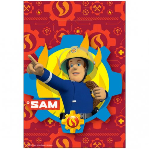 8 Pochettes Cadeaux Sam le Pompier Fireman 