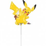 Ballon sur Tige Pikachu Pokemon (29 cm)