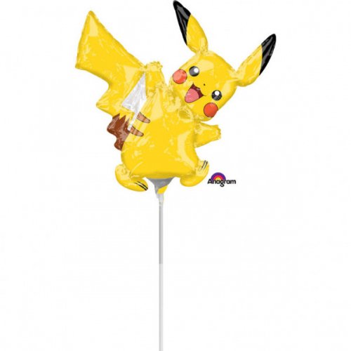 Ballon sur Tige Pikachu Pokemon (29 cm) 