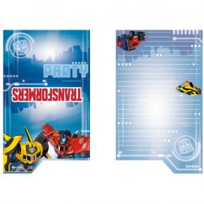 Les Invitations D Anniversaire Transformers La Decoration D Anniversaire Pour Votre Enfant Annikids