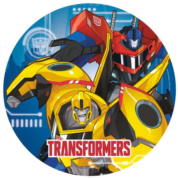 8 Assiettes Transformers RID 