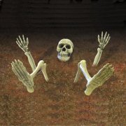 Squelette à Planter (7 pièces) - Plastique