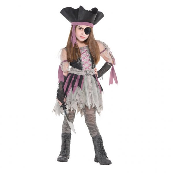 Déguisement Miss Pirate Zombie 