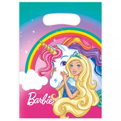 8 Pochettes Barbie Licorne Pour L Anniversaire De Votre Enfant Annikids