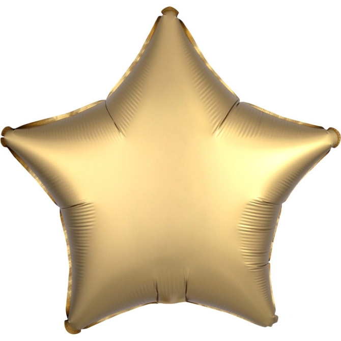 Ballon Etoile Satin Or (48 cm) 