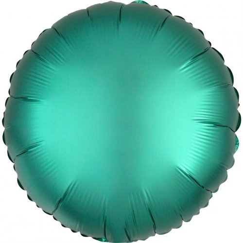 Ballon Disque Satin Vert Jade (43 cm) 