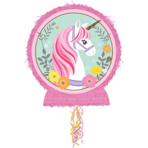 Pull Pinata Licorne sur socle (53 cm)
