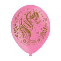 Contient : 1 x 6 Ballons Licorne Magique