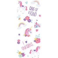 Contient : 1 x 20 Pochettes Cello Licorne Magique + Etiquettes