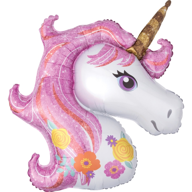 Ballon Gant Licorne Magique (83 cm) 