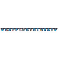 Guirlande Happy Birthday Pat Patrouille Friends (2,40 m)