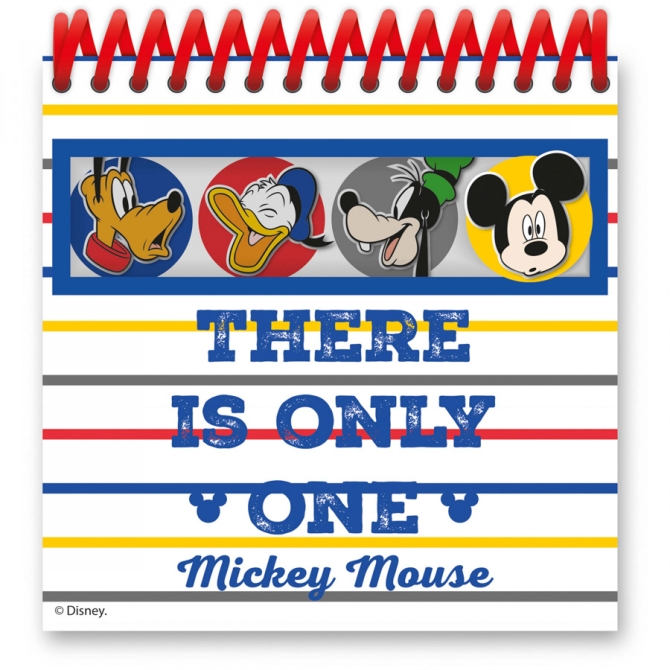4 Bloc-Notes Mickey (12, 5 cm) 
