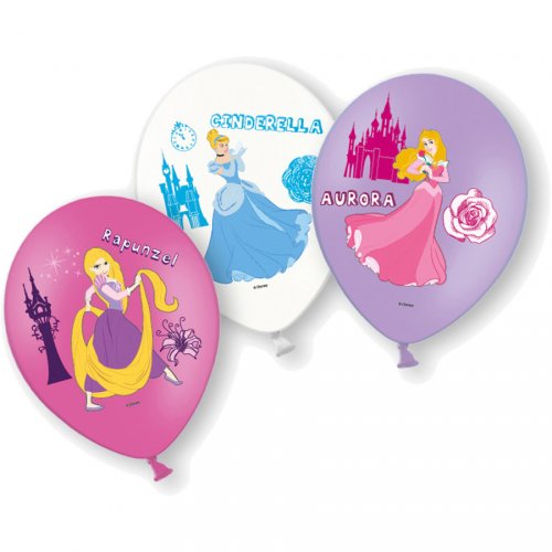 6 Ballons Princesses Disney Raiponce Cendrillon Aurore Pour L Anniversaire De Votre Enfant Annikids