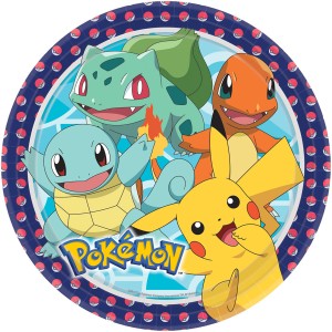 8 Assiettes Pokmon Friends