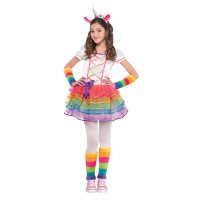 Dguisement Miss Licorne Rainbow Taille 3-4 ans