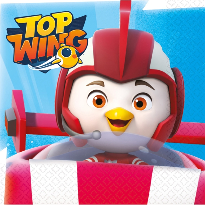 16 Serviettes Top Wing 