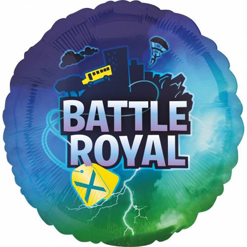 Ballon Helium Battle Royal Anniversaire Fortnite Annikids