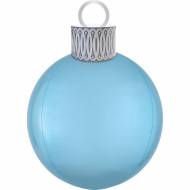 Ballon Orbz Boule de Noël Bleue