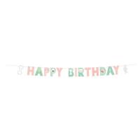 Guirlande Lettres Happy Birthday Hello Pets