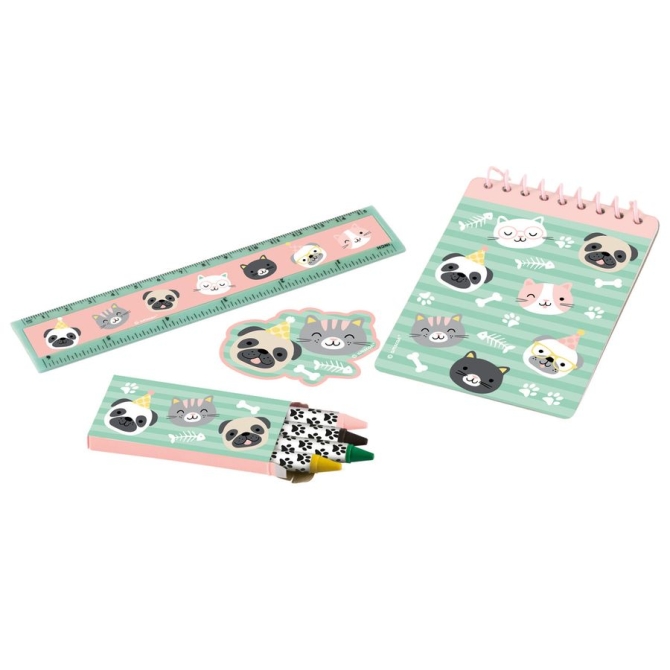 Set Cadeaux Papeterie - Hello Pets 