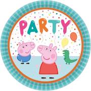 8 Assiettes - Peppa Pig Party