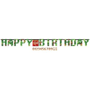 Guirlande Lettres Happy Birthday TNT Party !