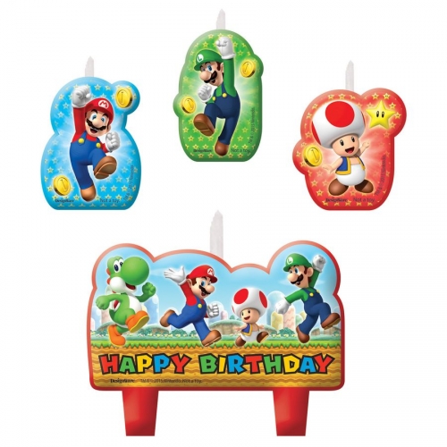 4 Bougies Mario 