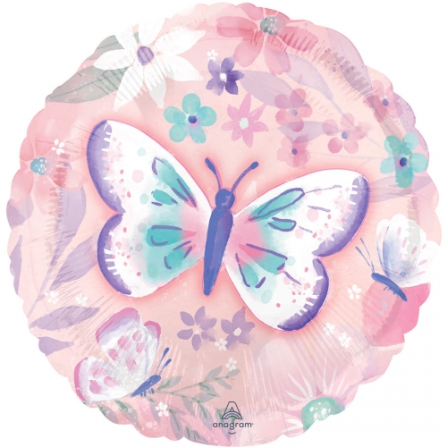 Ballon  plat Papillon Vintage 
