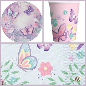 Bo�te � f�te Papillon Vintage