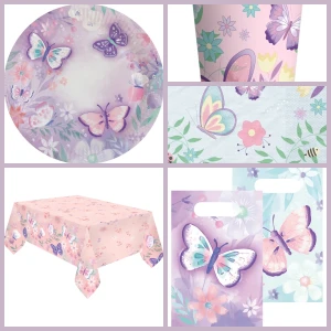 Grande bo�te Bo�te � f�te Papillon Vintage