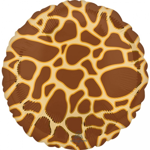 Ballon à plat Girafe - Ø43 cm 
