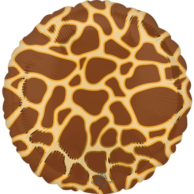 Ballon  plat Girafe - 43 cm 