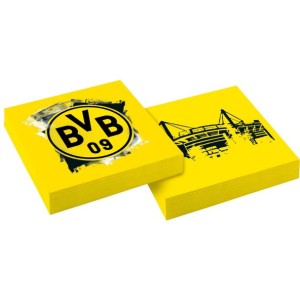 20 Serviettes BVB Dortmund