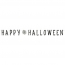 Guirlandes Lettres Happy Halloween Toile D'Araigne