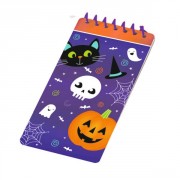 4 Carnets (10 cm) Halloween Spooky