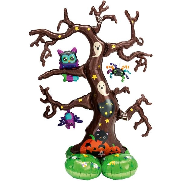 Ballon Géant AirLoonz Arbre d Halloween - 157 cm 