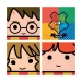 16 Serviettes Harry Potter Comics. n3