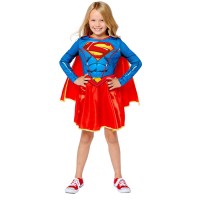 Dguisement SuperGirl Eco Taille 4-6 ans