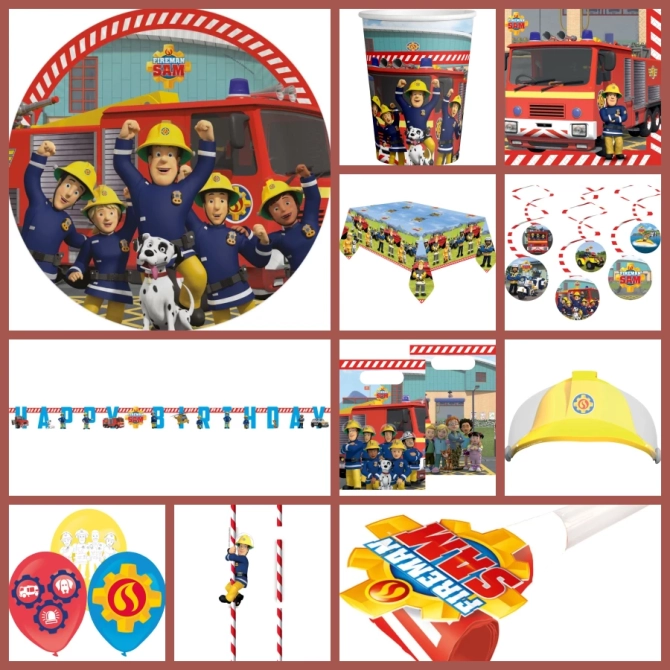 Maxi Bo�te � f�te Sam le Pompier 