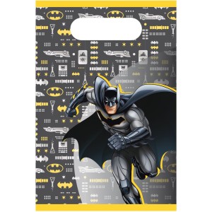 8 Pochettes Cadeaux Batman Round